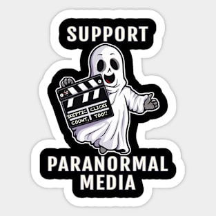 Support Paranormal Media Sticker